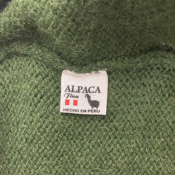 Aplaca Connection Hand Knit Wool Sweater Women’s One Size Cardigan Pattern - Picture 9 of 10